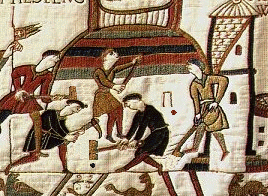 Celebrating victory with croquet in the Bayeux Tapestry