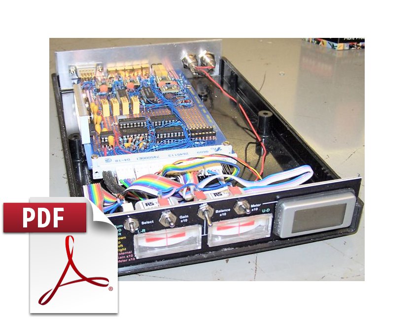 A 4-quadrant Photodiode detector system