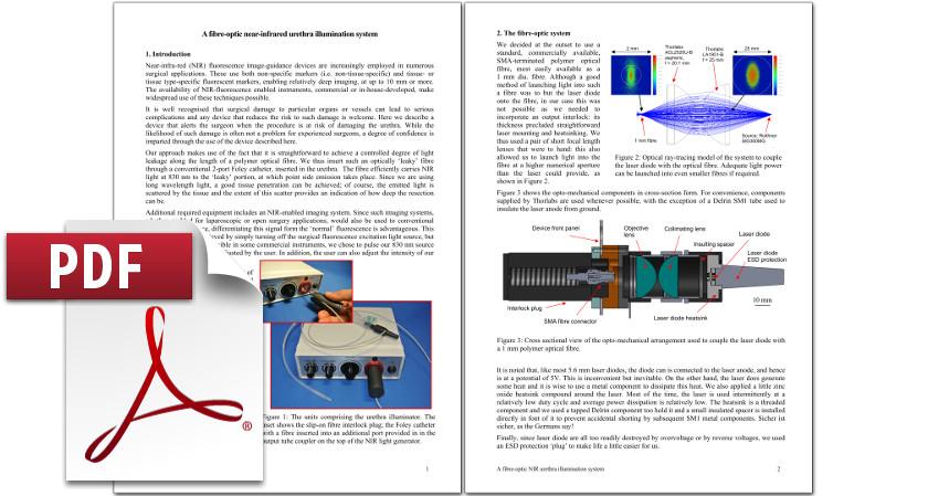 Urethra illumination system pdf