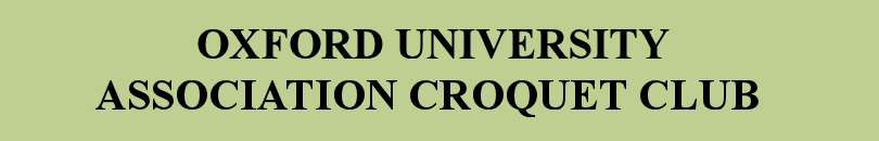 Oxford University Croquet Club