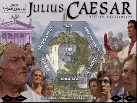 [Julius Caesar Title Screen]