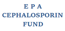 EPA Cephalosporin Fund logo, with link to site