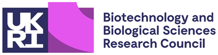 UKRI-BBSRC logo, with link to site