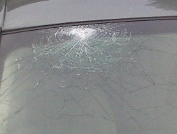 Damage that Joe's 6 did to the Jag in Pharmacology
