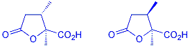 cis and trans crobarbatic acid