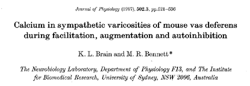 Brain & Bennett (1997), J. Physiol.