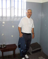 Greg Houston on Robben Island