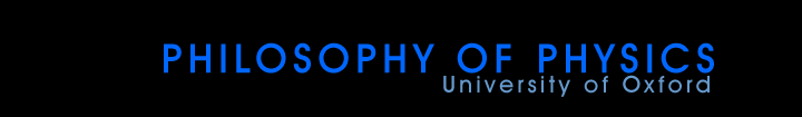Philosophy of Physics at Oxford