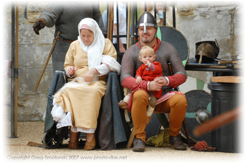 To give you an idea of what Anglo-Saxon clothes were like 