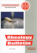 Rheology Bulletin 2011