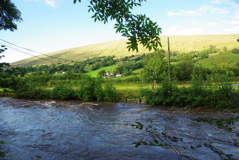 A ford across the River Dee outside Dent