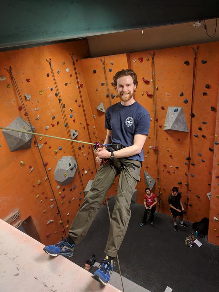 rappeling at brookes