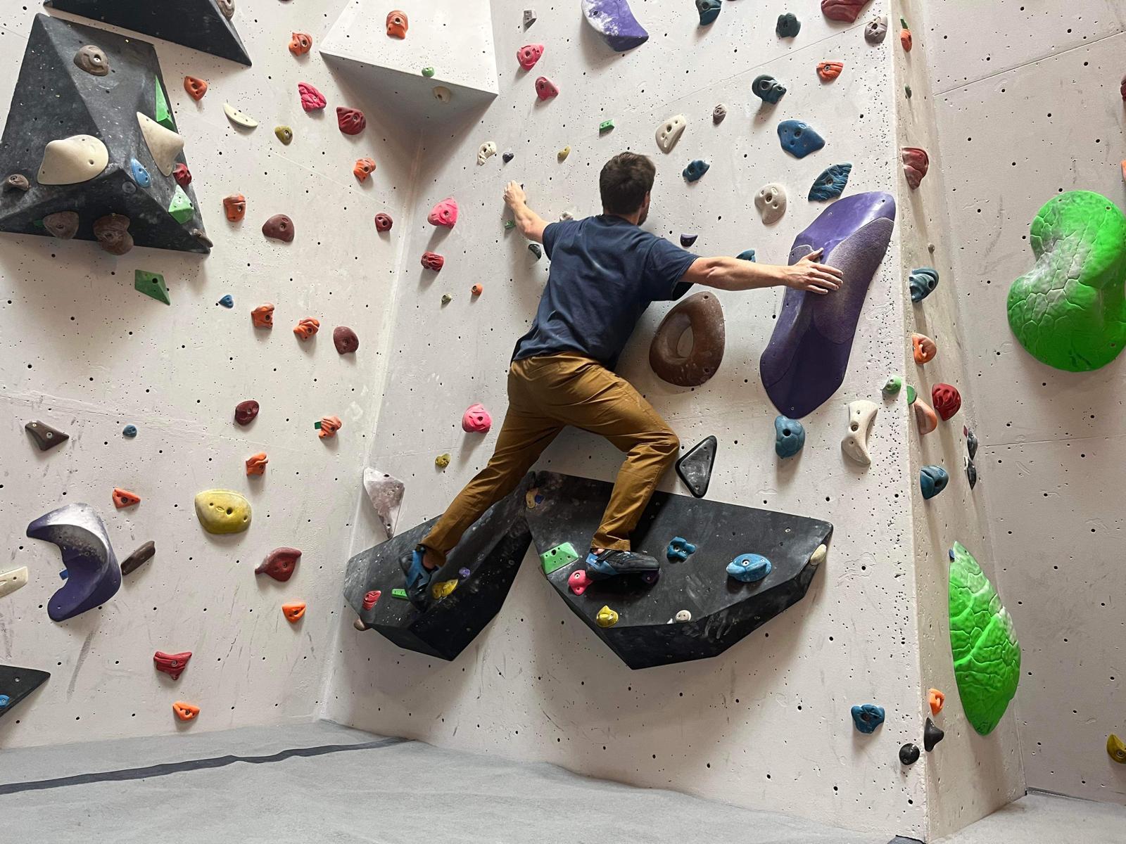 climbing at brookes
