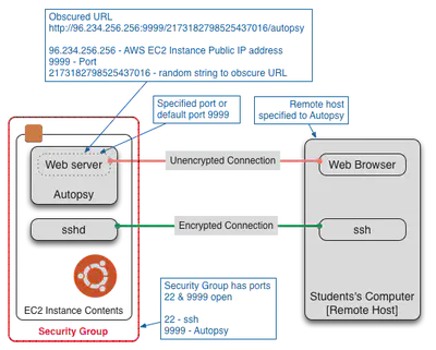 Accessing Autopsy on AWS