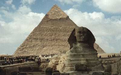 pyramid & sphinx