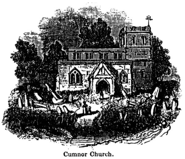 Click for large image of Cumnor Church
