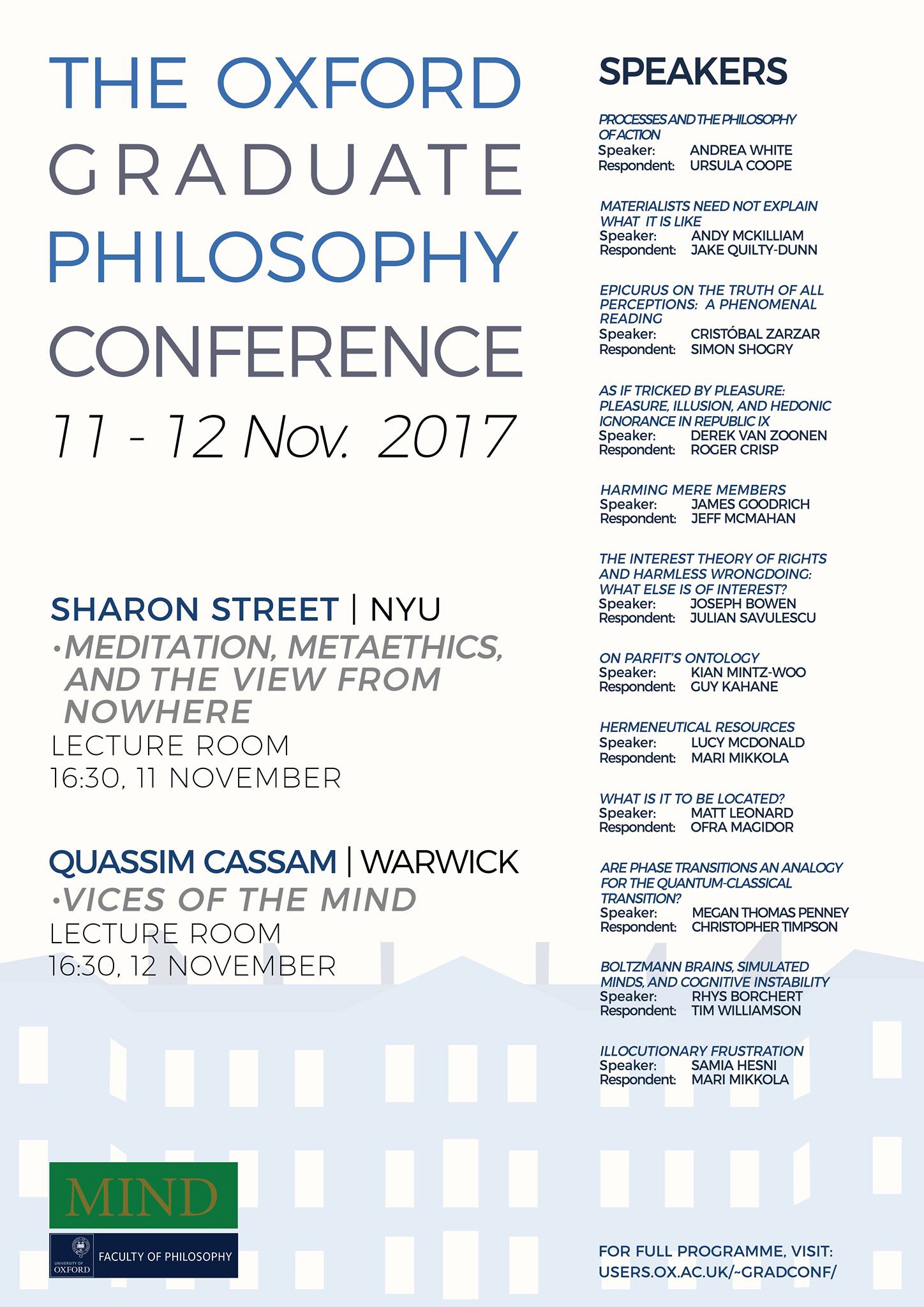 Oxford Graduate Philosophy Conference