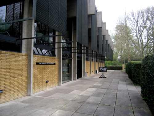 Approach to the Bernard Sunley Theatre