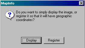 register or display