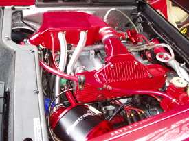 Engine featuring airfilter