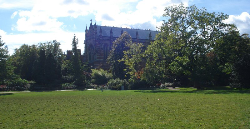 Keble College From University Parks