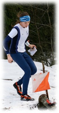 Varsity Match 2009 - Anne Edwards at the spectator control