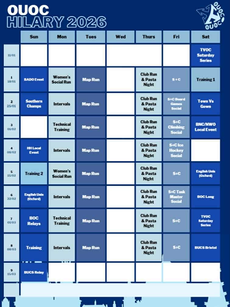 Hillary Term 2025 Termcard