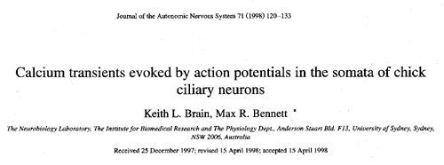 Brain and Bennett (1998), J. Autonomic Nerv. Syst.