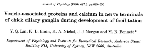 Lin et al. (1996), J. Physiol.