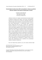 Concentration of Online News Traffic and Publishers' Reliance on Platform Referrals: Evidence From Passive Tracking Data in the UK