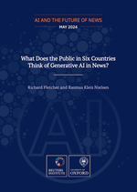 What Does the Public in Six Countries Think of Generative AI in News?