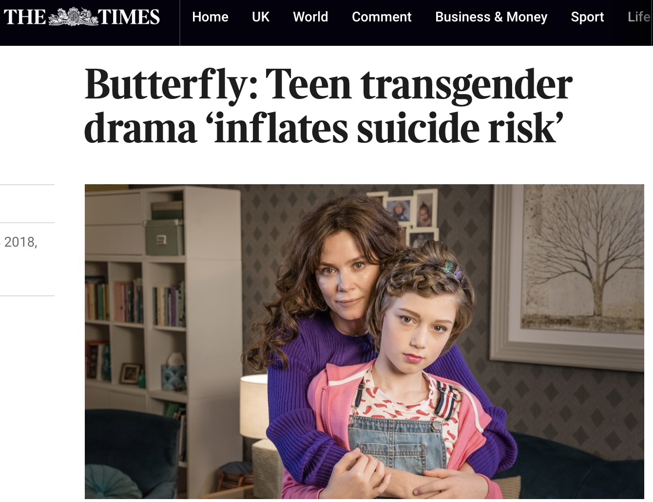 Times article on suicide