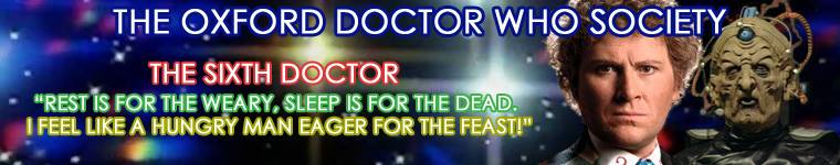 Sixth Doctor banner